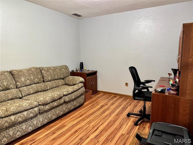 1725 Spruce Hill Dr, Belleville, IL 62221 - office space with light wood-type flooring and baseboards