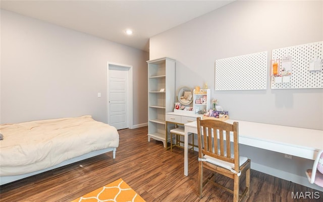 1347 Thomas Dr, Rolla, MO 65401 - bedroom featuring wood finished floors, recessed lighting, and baseboards