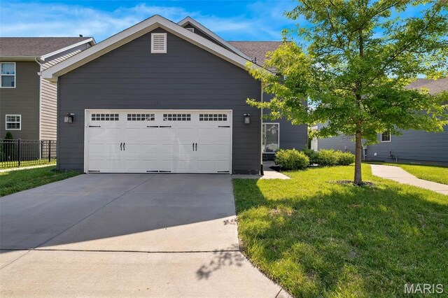 153 Stella Cherry Way, Wildwood, MO 63040 - view of front of home with an attached garage and concrete driveway