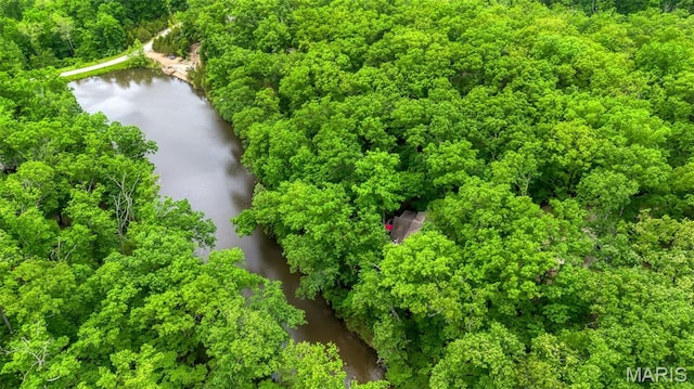 1235 Powderhorn Dr, Innsbrook, MO 63390 - bird's eye view of a nearby body of water