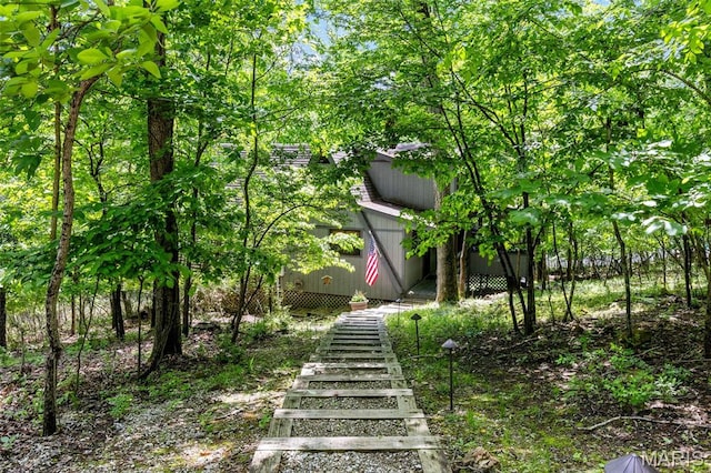 1235 Powderhorn Dr, Innsbrook, MO 63390 - view of yard featuring a barn and an outdoor structure