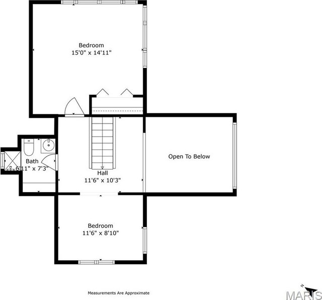 1235 Powderhorn Dr, Innsbrook, MO 63390 - home floor plan