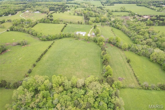 802 Hager Rd, Farmington, MO 63640 - aerial view of property's location featuring rural landscape