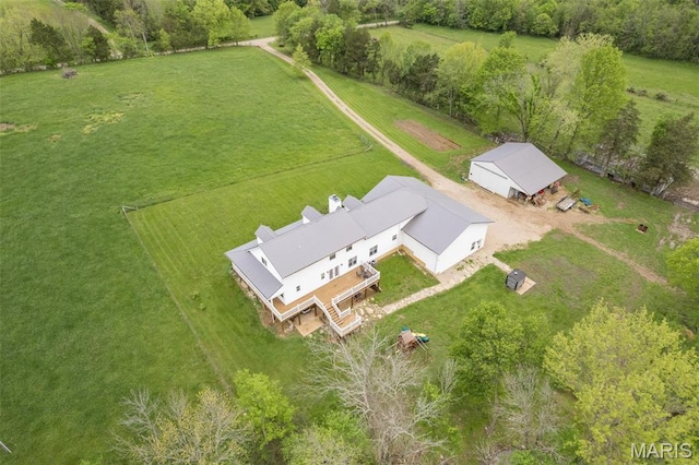 802 Hager Rd, Farmington, MO 63640 - overview of rural landscape