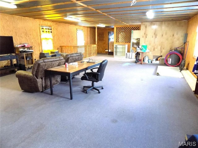 491 Broadway St, Edgar Springs, MO 65462 - basement featuring carpet flooring