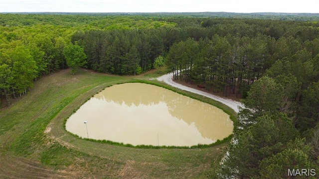 14035 County Road 4110, Rolla, MO 65401 - aerial view of a heavily wooded area and a nearby body of water