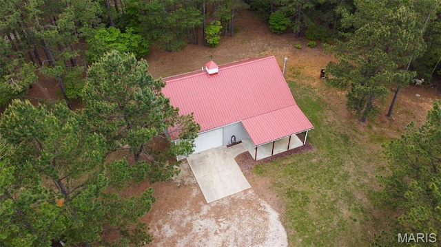 14035 County Road 4110, Rolla, MO 65401 - aerial view of property and surrounding area