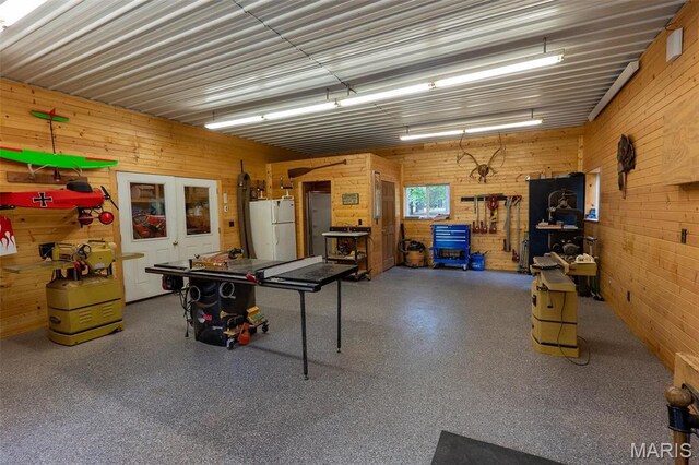14035 County Road 4110, Rolla, MO 65401 - playroom with wooden walls and speckled floor