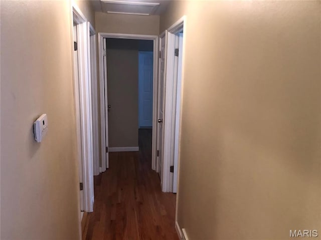 4501 San Francisco, San Francisco, Saint Louis, MO 63115 - corridor featuring wood finished floors and baseboards