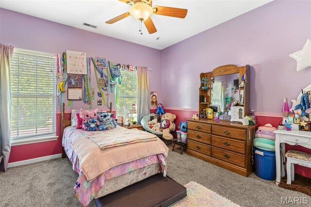 162 Saint Benedict, Pevely, MO 63070 - bedroom with multiple windows and carpet floors