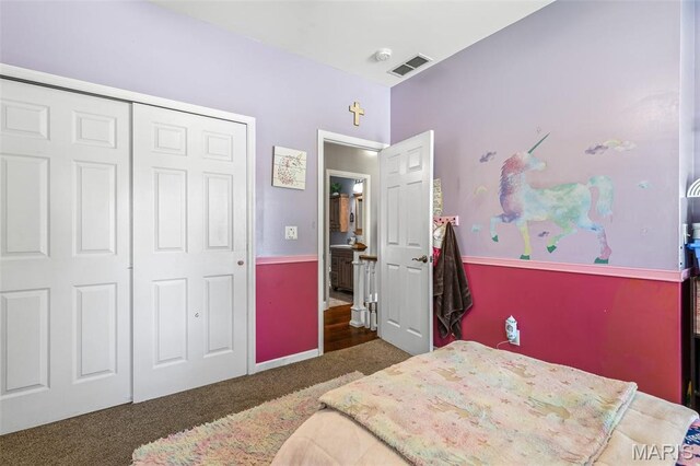162 Saint Benedict, Pevely, MO 63070 - carpeted bedroom with a closet
