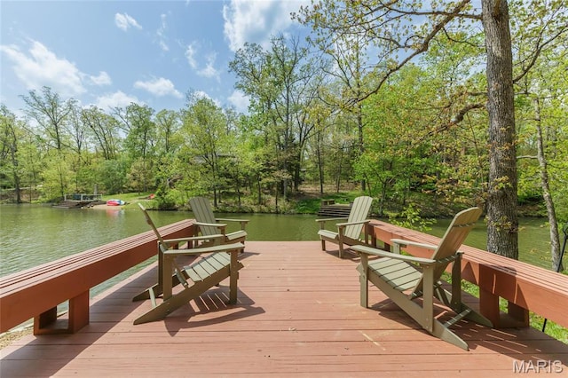 2635 Grendel Rdg, Innsbrook, MO 63390 - dock featuring a water view