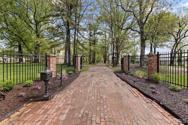 2367 Central Ave, Alton, IL 62002 - view of decorative road