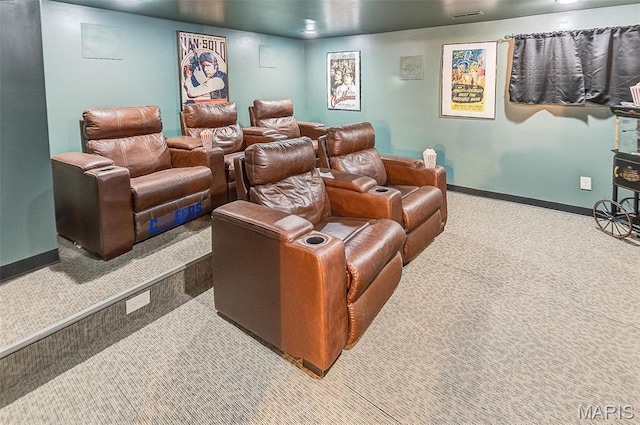 2367 Central Ave, Alton, IL 62002 - carpeted cinema with baseboards