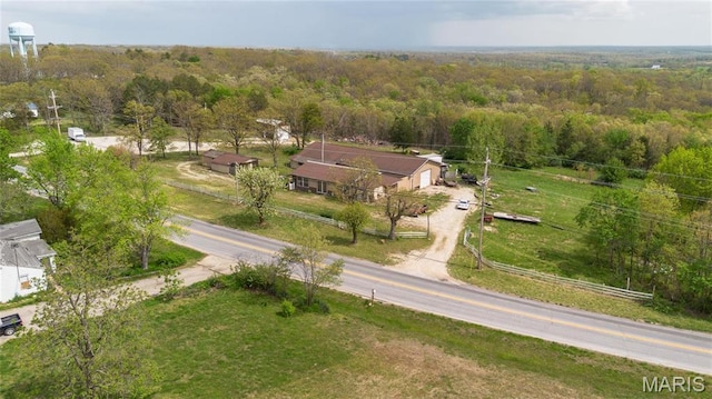 10366 County Road 3060, Rolla, MO 65401 - aerial view of a heavily wooded area