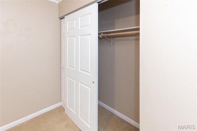 view of closet