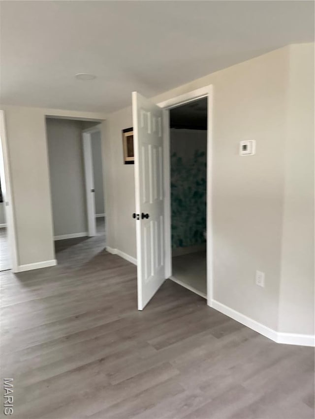 229 Siebenman St, Bourbon, MO 65441 - spare room with baseboards and wood finished floors