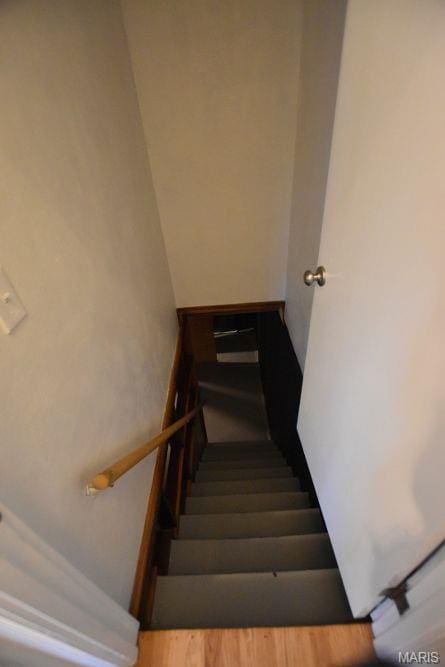 view of stairs