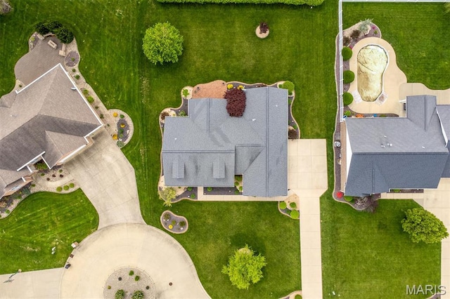 9574 Woodcrest Pl, Breese, IL 62230 - bird's eye view