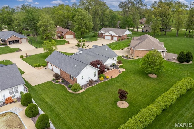 9574 Woodcrest Pl, Breese, IL 62230 - aerial view of residential area