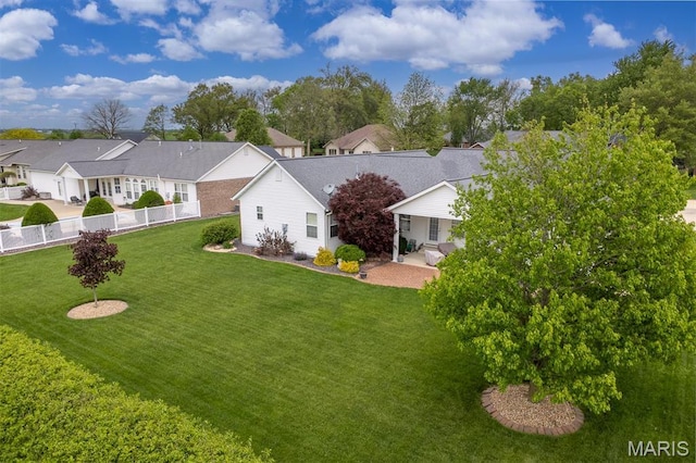 9574 Woodcrest Pl, Breese, IL 62230 - back of property with a residential view and a patio area