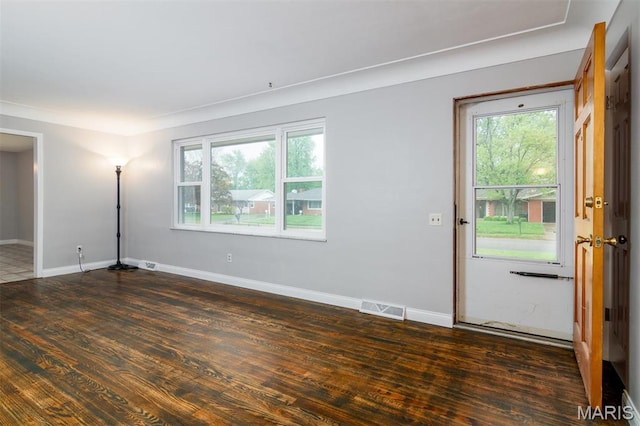 213 Joseph Dr, Fairview Heights, IL 62208 - empty room with wood finished floors, healthy amount of natural light, and baseboards