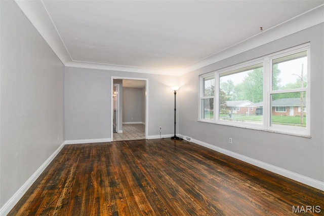 213 Joseph Dr, Fairview Heights, IL 62208 - empty room featuring hardwood / wood-style floors and baseboards