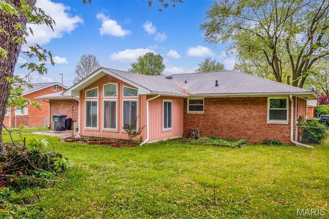 213 Joseph Dr, Fairview Heights, IL 62208 - rear view of property featuring brick siding