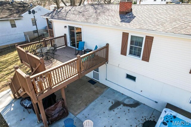 729 W State St, Union, MO 63084 - view of wooden deck