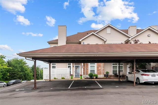 1239 Gardens Circle Dr Unit I, Saint Louis, MO 63125 - view of covered parking lot