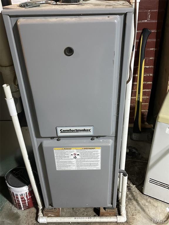 308 S Cedar St, Trenton, IL 62293 - basement view of heating unit