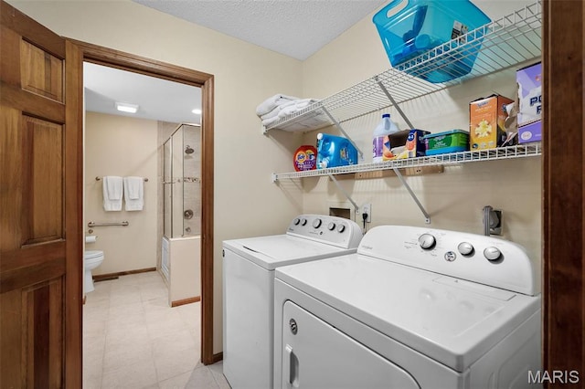 108 Antoinette Ter, Lake St Louis, MO 63367 - laundry room featuring separate washer and dryer and baseboards