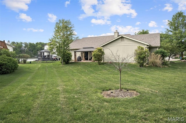 108 Antoinette Ter, Lake St Louis, MO 63367 - view of green lawn featuring a gazebo and a garage