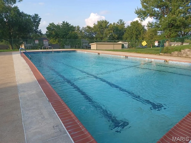 1200 Auber Dr, Manchester, MO 63011 - community pool featuring fence