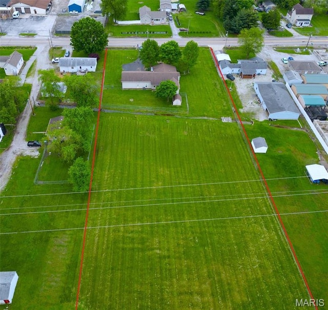 4241 State Route 162, Granite City, IL 62040 - aerial perspective of suburban area with property boundaries highlighted