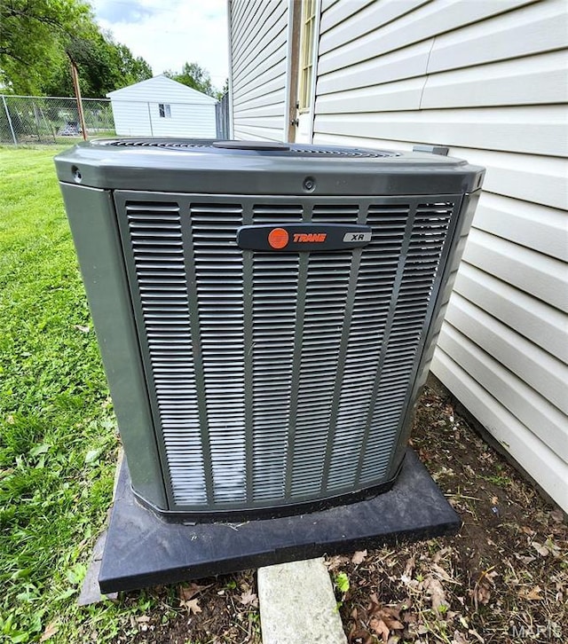 4241 State Route 162, Granite City, IL 62040 - exterior view of central air condition unit and fence