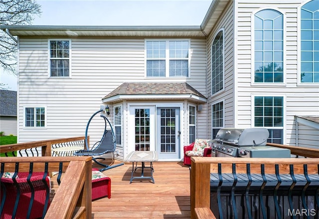 1004 Kodiak Ct, Wentzville, MO 63385 - deck with area for grilling