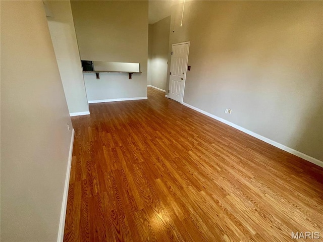 3114 Edwards Pl Unit 304, Maryland Heights, MO 63043 - unfurnished room featuring wood finished floors and baseboards