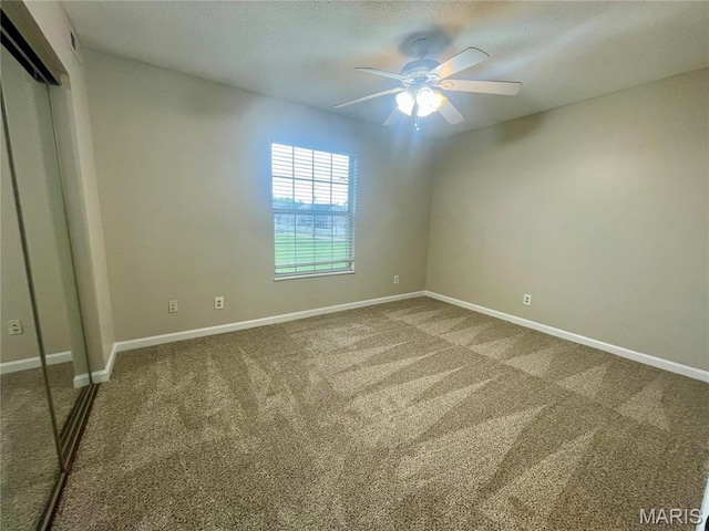 3114 Edwards Pl Unit 304, Maryland Heights, MO 63043 - unfurnished bedroom with carpet flooring, baseboards, and a closet