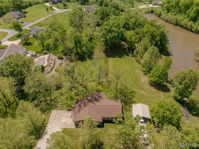 6344 Gibison Rd, Troy, MO 63379 - drone / aerial view of a large body of water