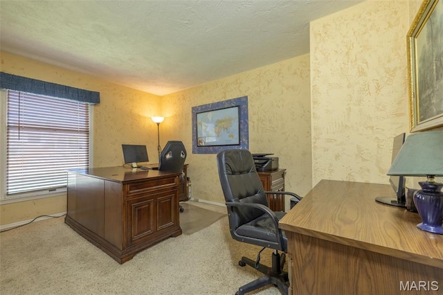 6344 Gibison Rd, Troy, MO 63379 - office space with wallpapered walls and baseboards