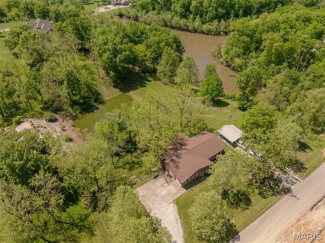 6344 Gibison Rd, Troy, MO 63379 - aerial view of a nearby body of water