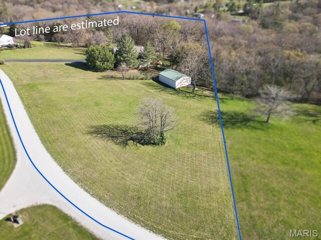 5026 Kype View Ave, Festus, MO 63028 - view of property location featuring property boundaries highlighted