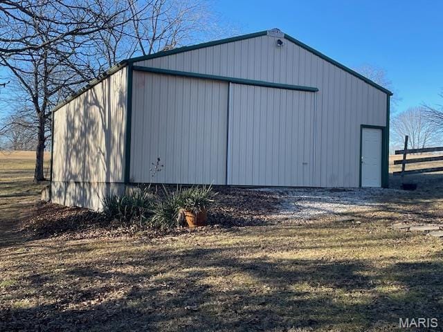 5026 Kype View Ave, Festus, MO 63028 - view of pole building featuring fence