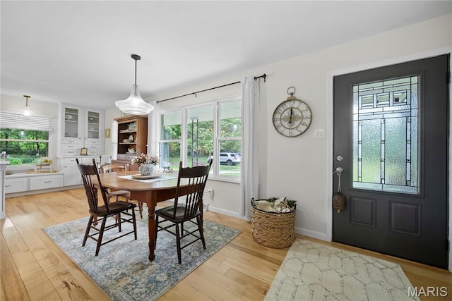 3066 W Meyer Rd, Foristell, MO 63348 - dining room featuring light wood-style flooring and plenty of natural light