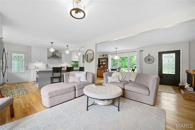 3066 W Meyer Rd, Foristell, MO 63348 - living room with light wood-style floors and healthy amount of natural light