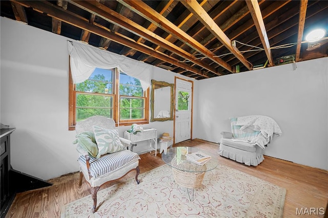 3066 W Meyer Rd, Foristell, MO 63348 - sitting room with wood finished floors