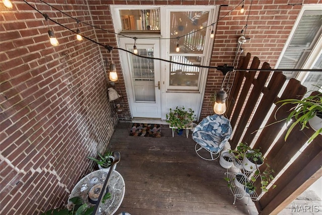2056 Lafayette Ave Unit 1W, Saint Louis, MO 63104 - view of exterior entry featuring brick siding