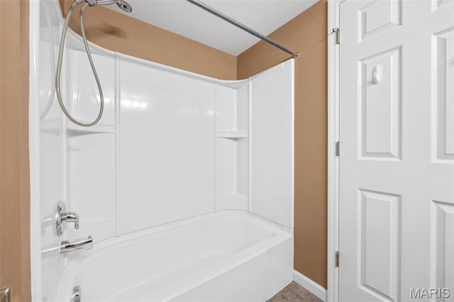 1131 Saravalle Dr, Saint Peters, MO 63376 - bathroom with shower / washtub combination and baseboards