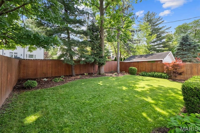 7424 University Dr, University City, MO 63130 - view of yard